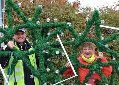 Weihnachtsbeleuchtung