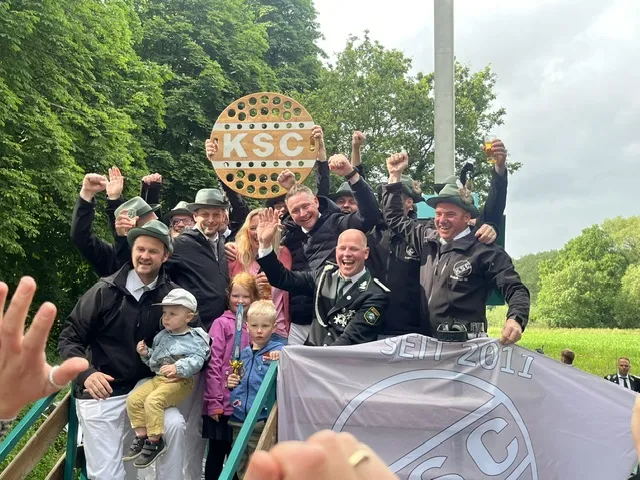 Das neue Königspaar in Rorup